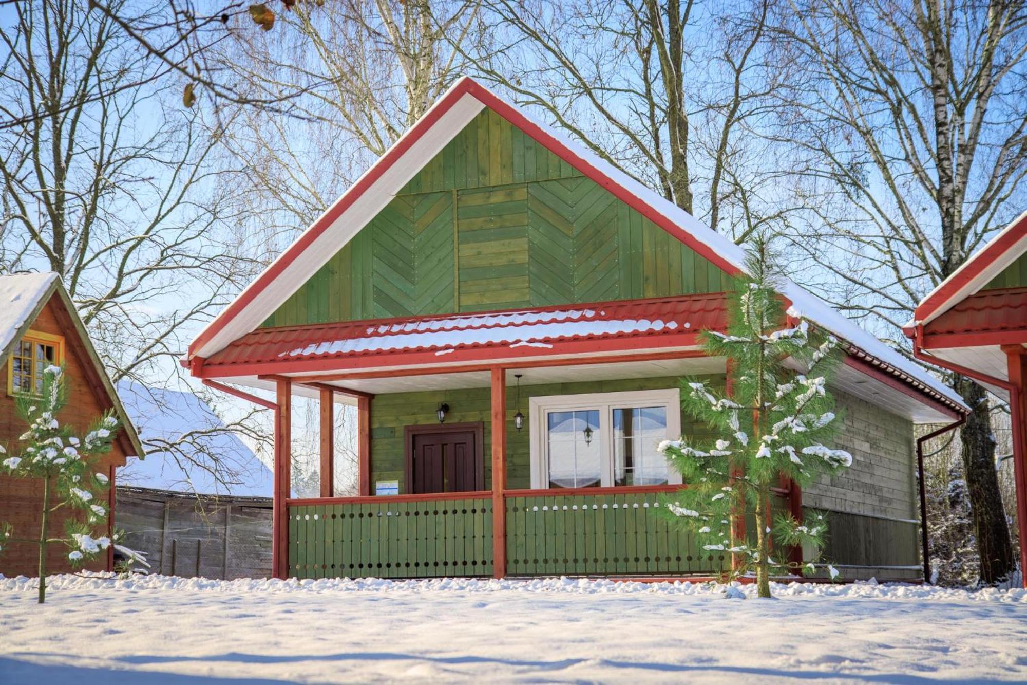 Wisniowy Sad - Domki Białowieża エクステリア 写真